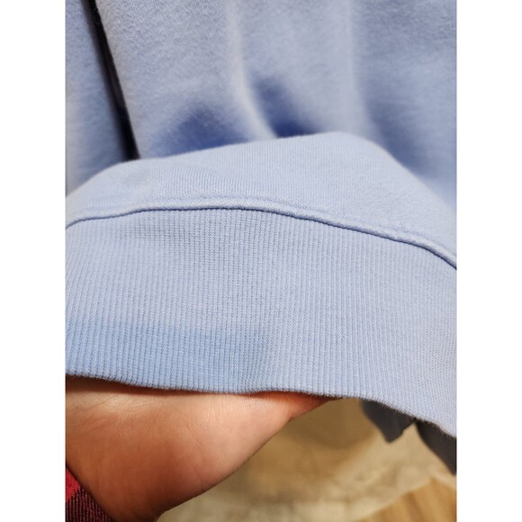 Old Navy Women XL Light Blue Oversized Sweater Basic Comfort Soft Solid Lounge - Picture 4 of 12